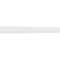 Ekena Millwork Sanford Architectural Grade PVC Dentil Trim w/Backplate, 7"H x 1"P x 93 3/8"L DENP07SAN01 - alternate 1